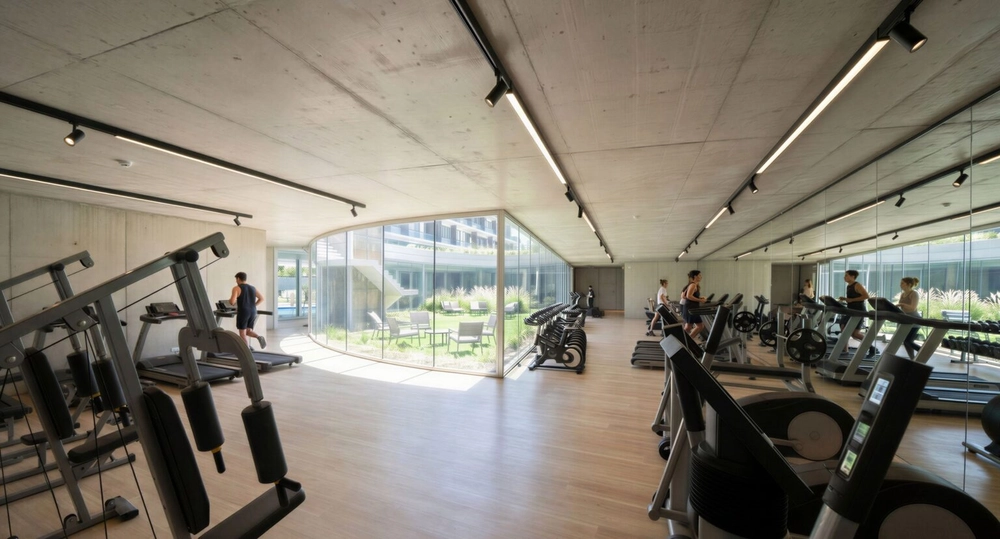 Gimnasio equipado de Hurlingham Park
